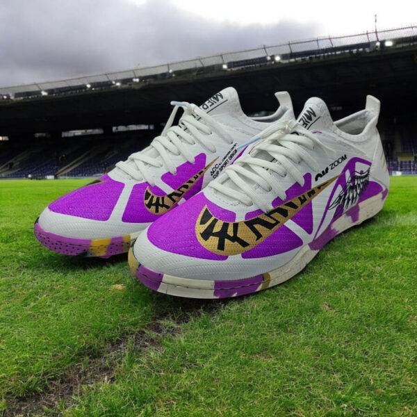 کفش فوتبال پسرانه مدل استوک ریز pur203 - تصویر 5