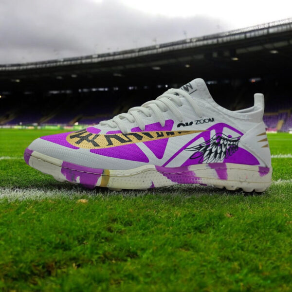 کفش فوتبال پسرانه مدل استوک ریز pur203 - تصویر 2