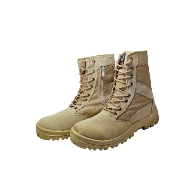 کفش کوهنوردی مردانه مدل چرم طبیعی اورامان - تصویر 7