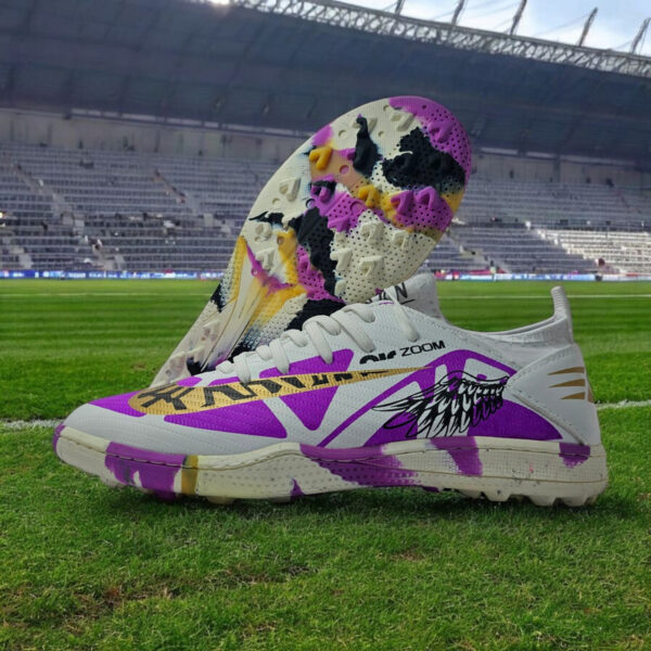 کفش فوتبال پسرانه مدل استوک ریز pur203 - تصویر 4