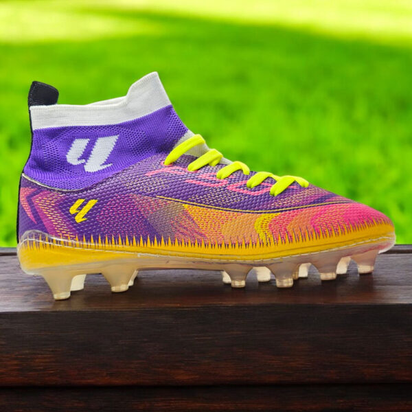 کفش فوتبال پسرانه مدل استوک بلند Purpsh200 - تصویر 4