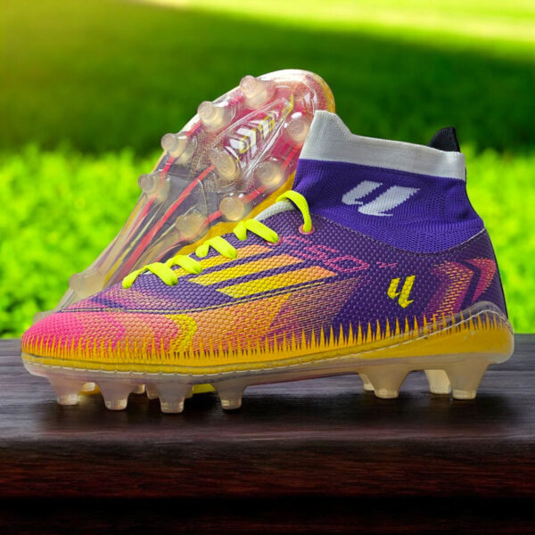 کفش فوتبال پسرانه مدل استوک بلند Purpsh200 - تصویر 5