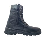 پوتین مردانه چرم مشکی مدل SWAT - تصویر 2