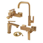 ست شیرآلات کسری مدل آمازون مجموعه 5 عددی - تصویر 2